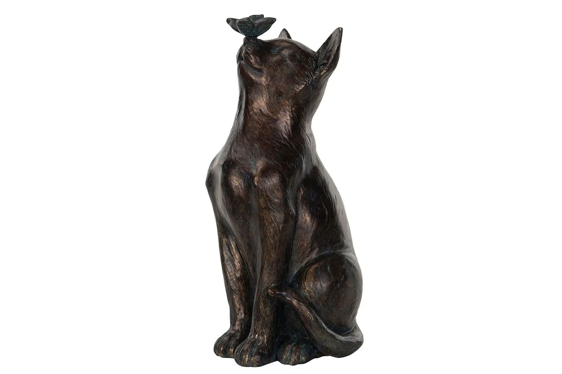 Golvdekoration Katt Fjäril 37 cm