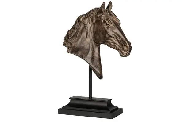 Dekoration Hästhuvud Stativ 42 cm