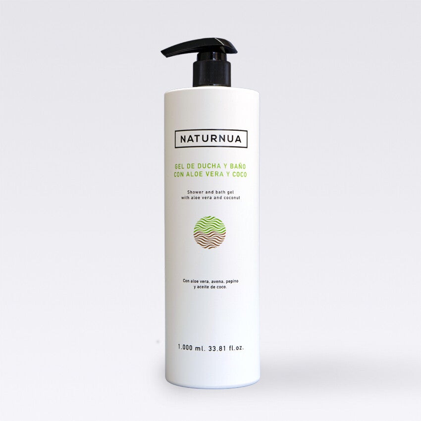 GEL DE DUCHA Y BAÑO ALOE VERA Y COCO - 1.000 ml. *