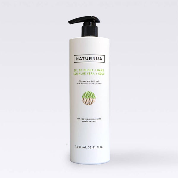 GEL DE DUCHA Y BAÑO ALOE VERA Y COCO - 1.000 ml. *