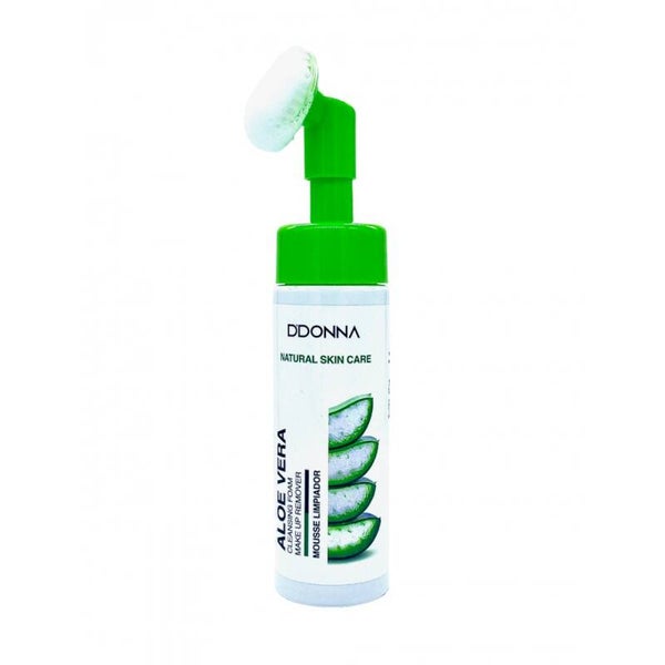 DONNA COSMETICS MOUSSE LIMPIADOR CON CEPILLO ALOE VERA