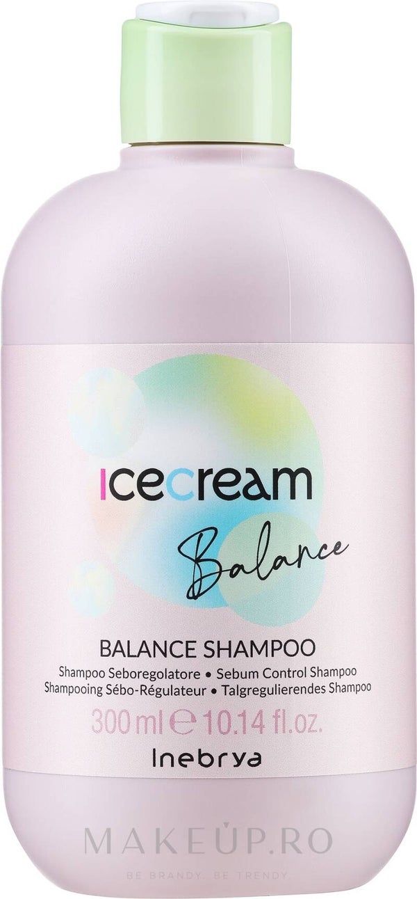 Inebrya Ice Cream Balance shampoo seboregolatore