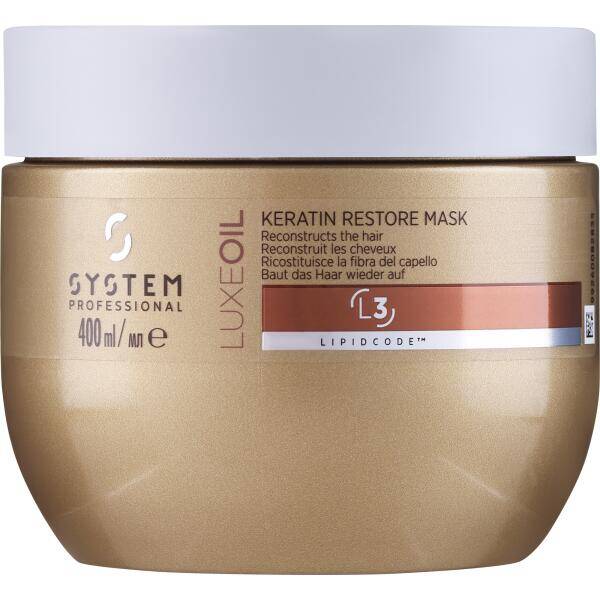 SYSTEM PROFESSIONAL L3 LUXE KERAT MASK 400 ML