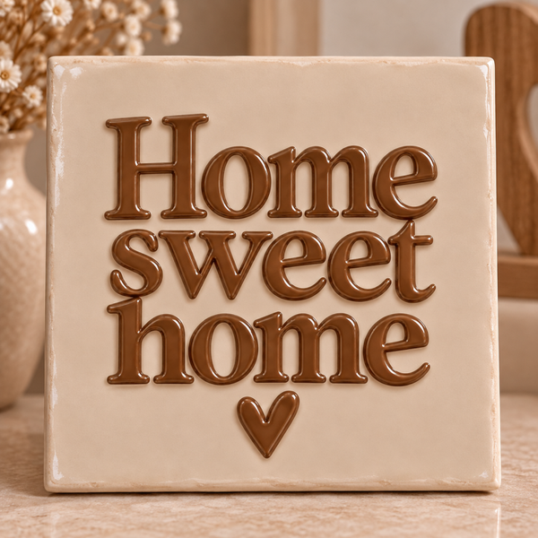 Atelier lief | Tegeltje Home Sweet Home