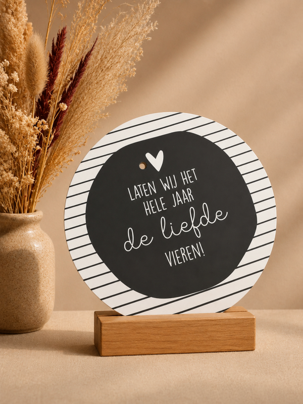 Wenscirkel 'Laten wij het hele jaar de liefde vieren’
