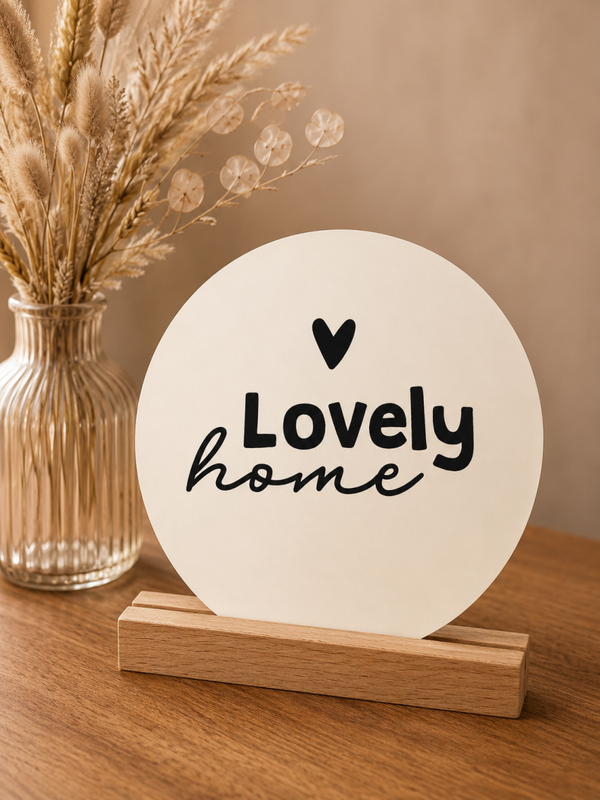 Wenscirkel 'Lovely home'