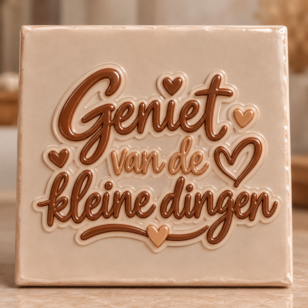 Atelier lief | Tegeltje Kleine Dingen