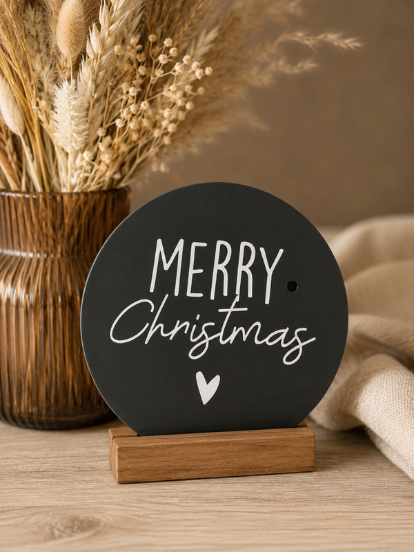 Wenscirkel 'Merry Christmas'