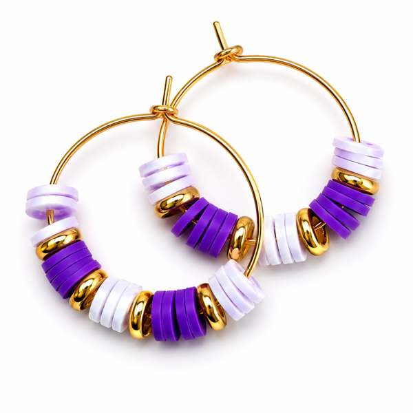 Amethyst Glow Oorbellen