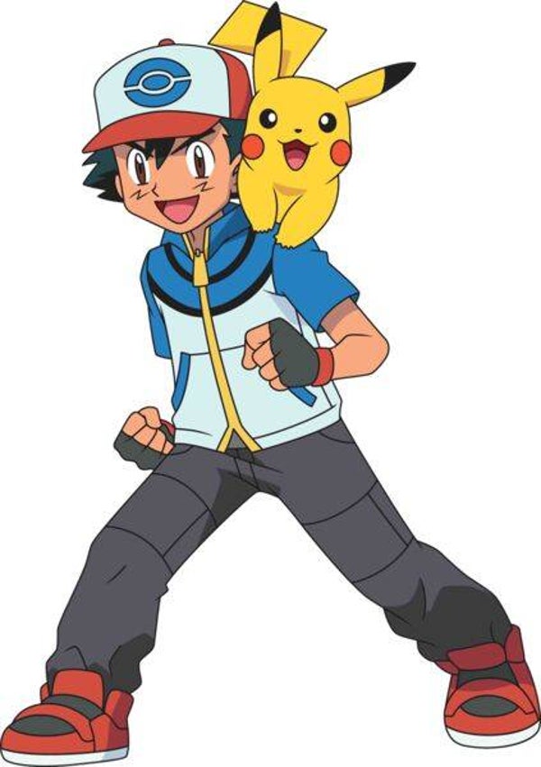 Statua dei Pokemòn Ash e Pikachu