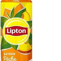 Canette slim ice tea pêche 33cl