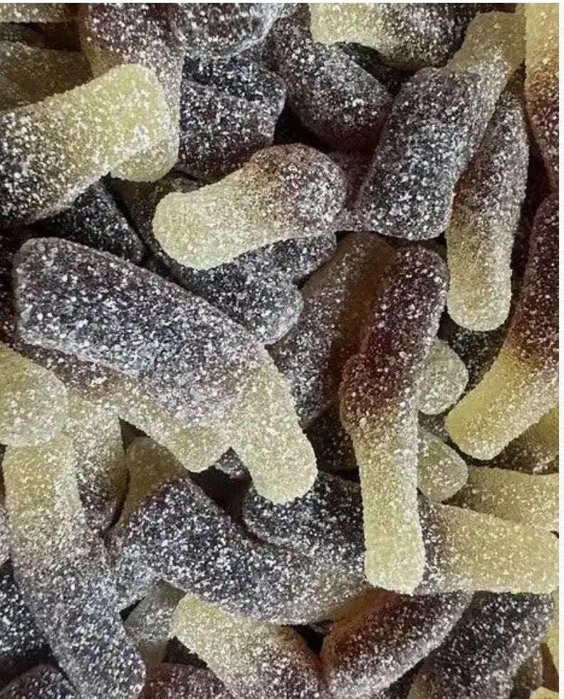 Cola Sucré Fini 1 euro les 100g.