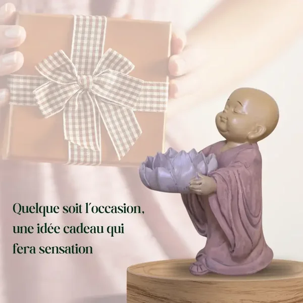 Bougeoir Bouddha pour Bougie Chauffe-Plat