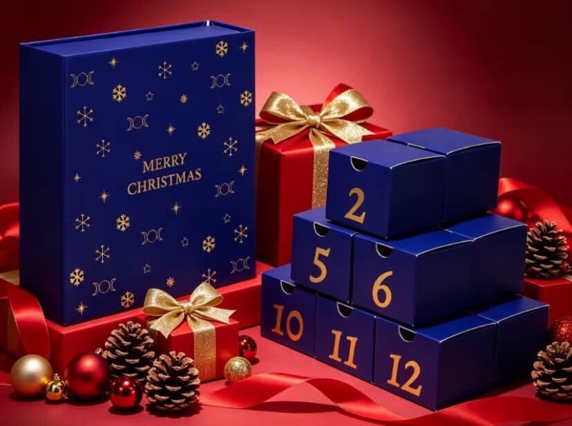 Calendrier aromathérapie et silvothérapie 12 cases