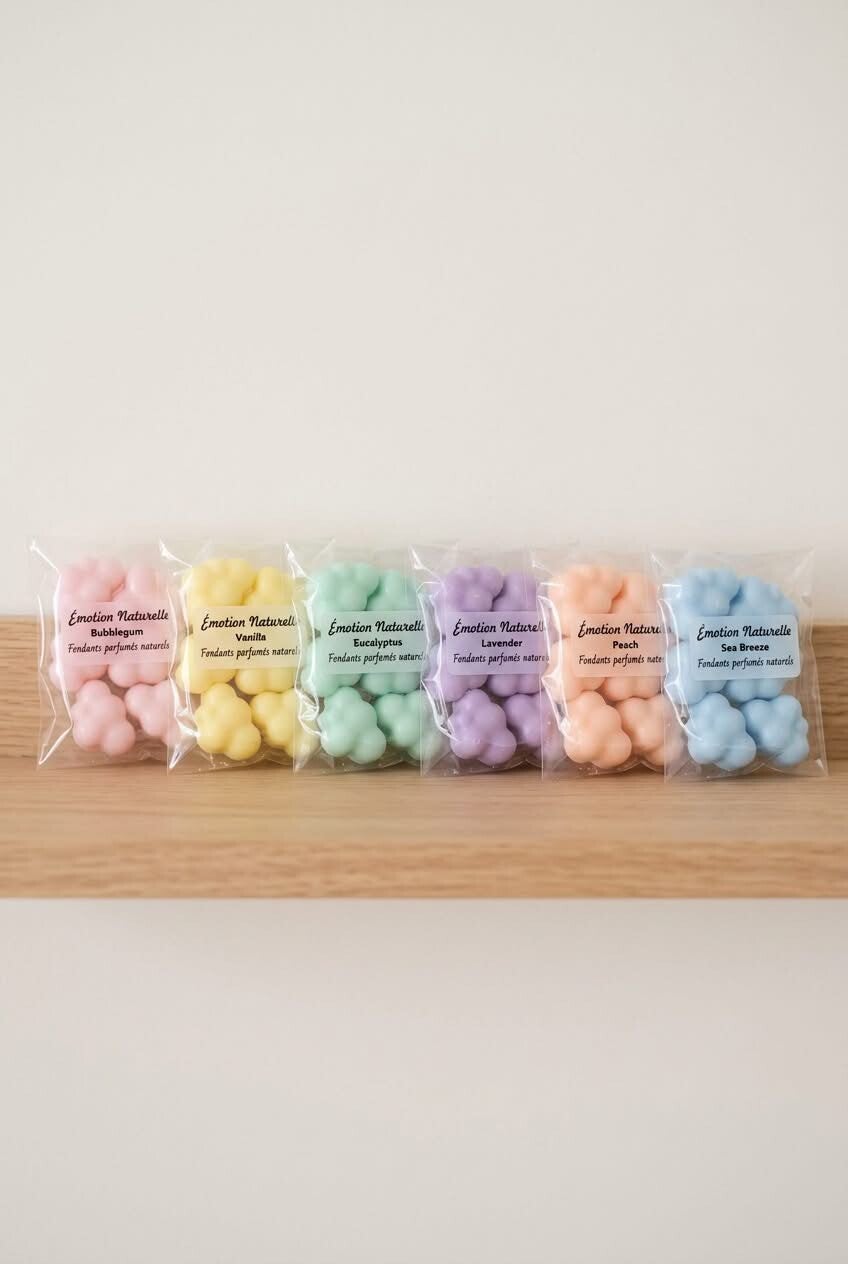 Sachet de 6 nuages Iris popcorn
