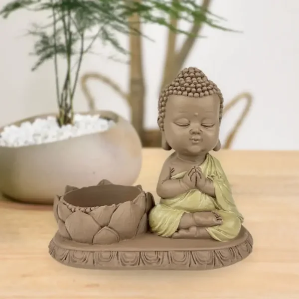 Porte Bougie Bouddha