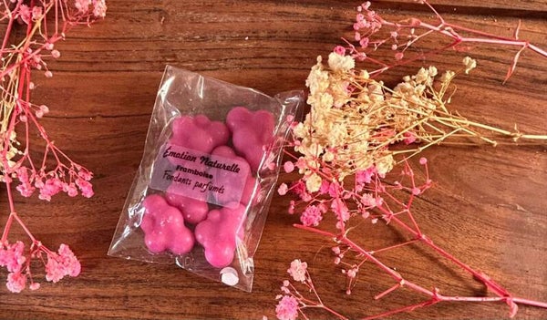 Paquet de 6  nuages Framboise