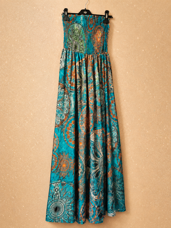 Robe sans bretelles