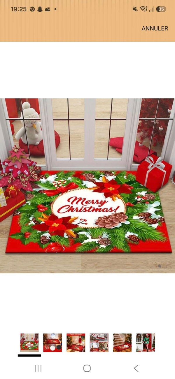 Tapis de noel