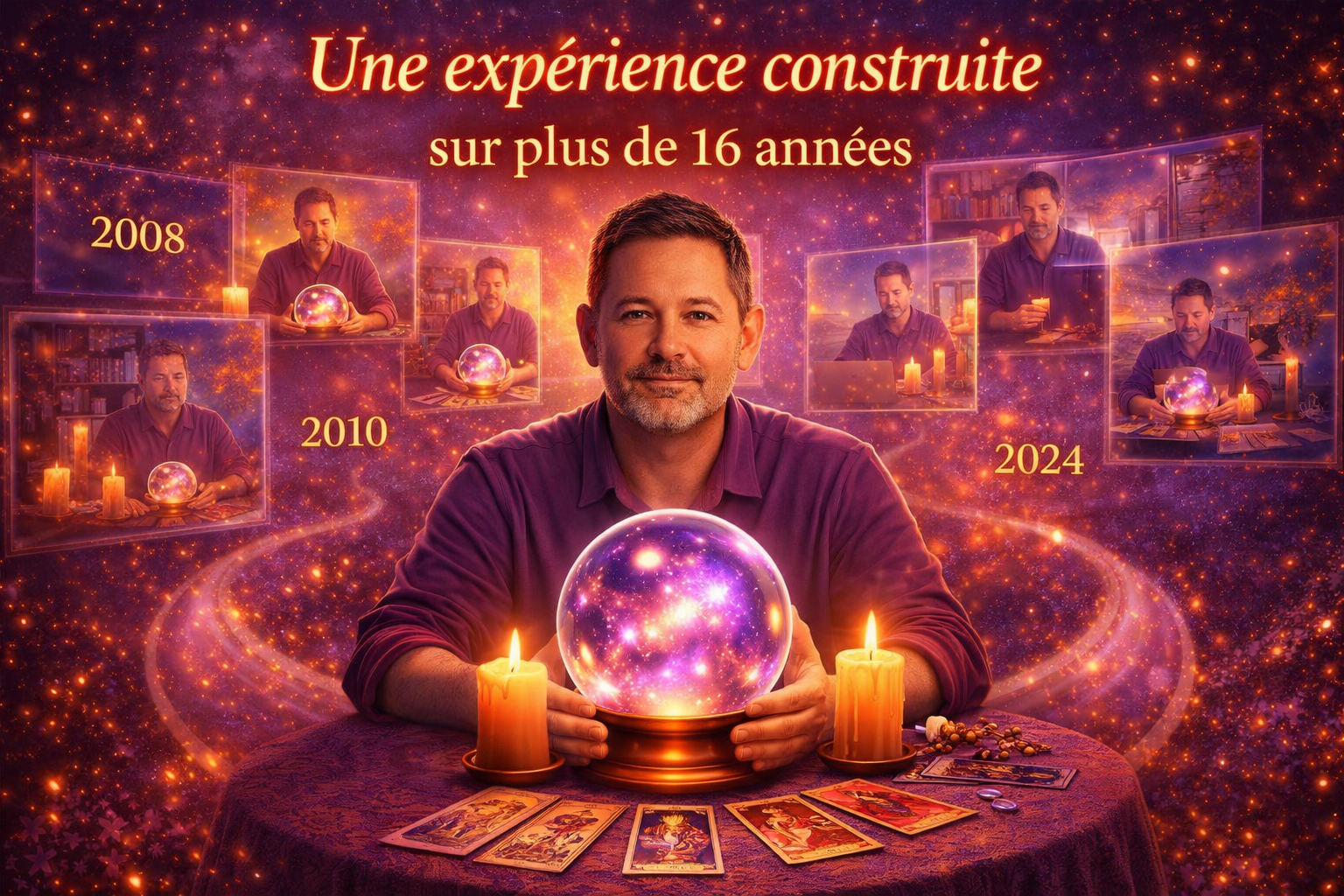 Une expérience construite sur plus de 16 années