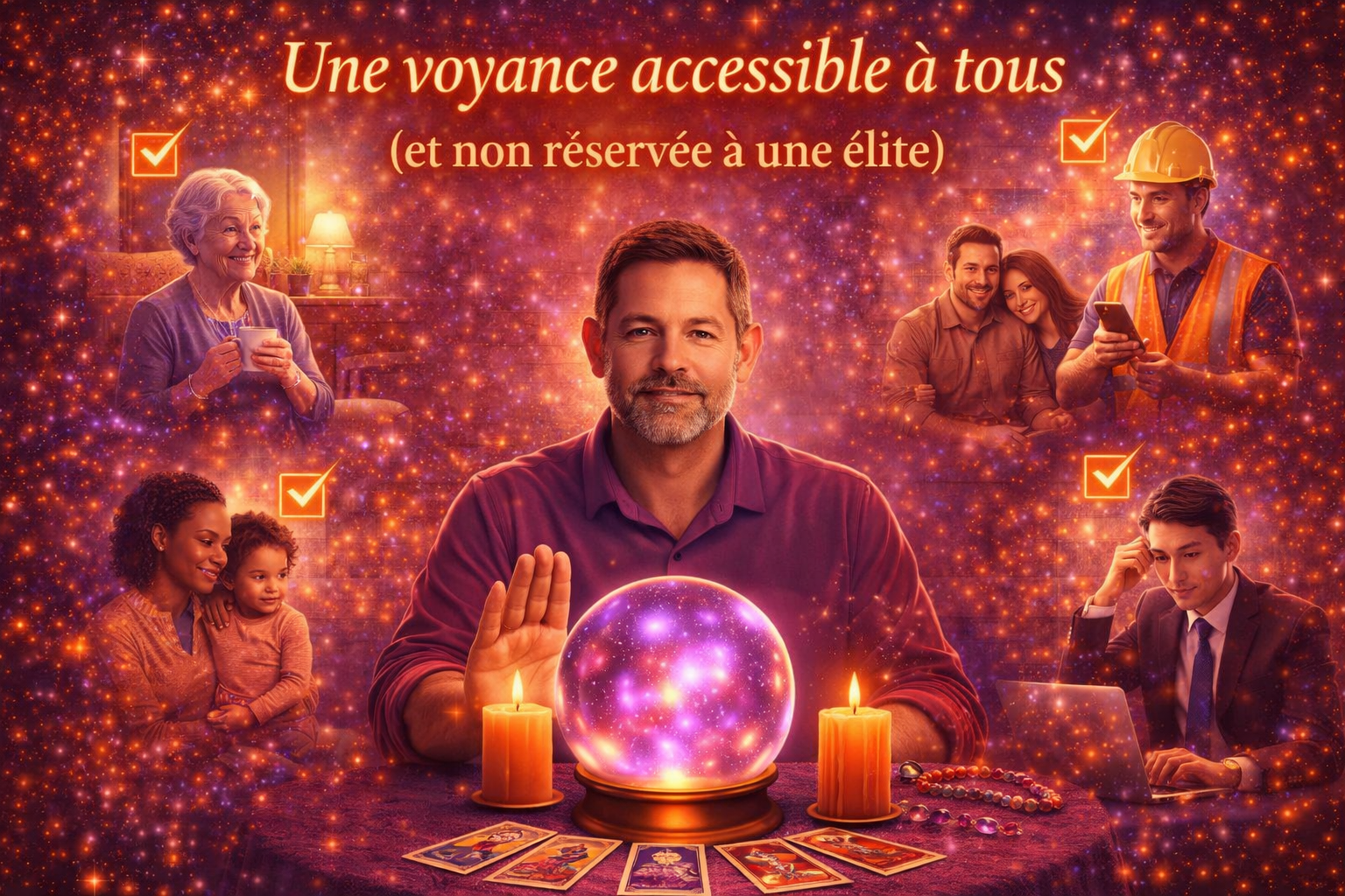Une voyance accessible à tous (et non réservée à une élite)