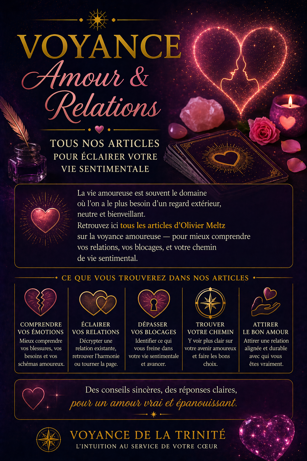 Voyance amour et relations avec Olivier Meltz, médium dans les Vosges