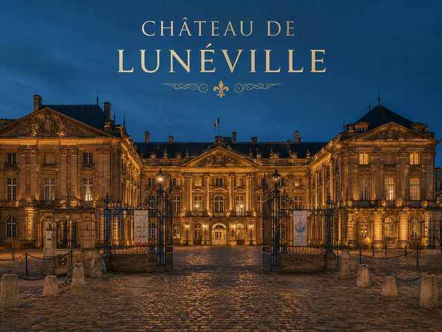 Le château de Lunéville