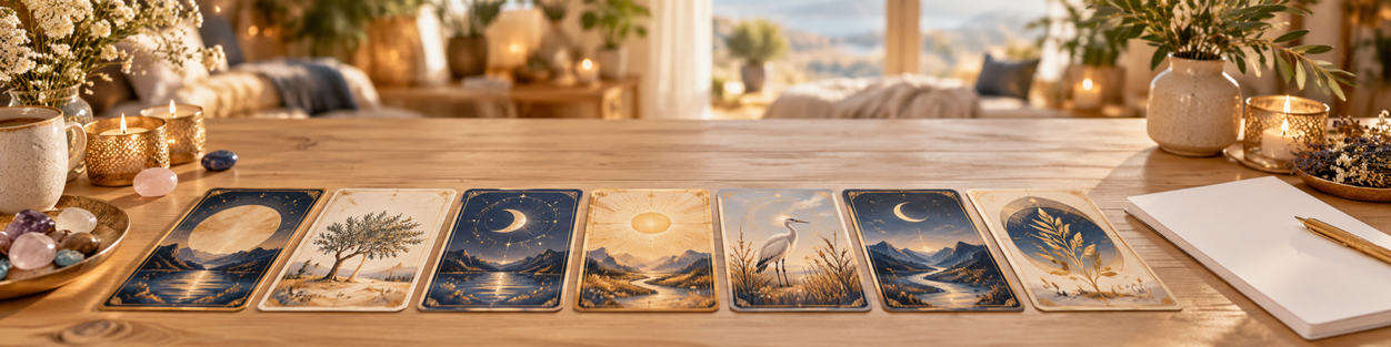 Tirage de cartes d'oracle