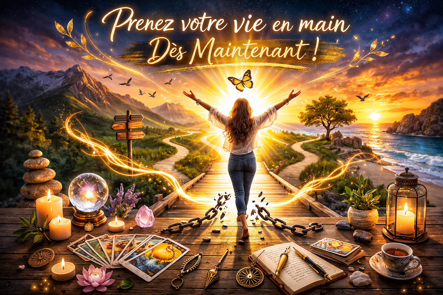 Prenez votre vie en main dès maintenant