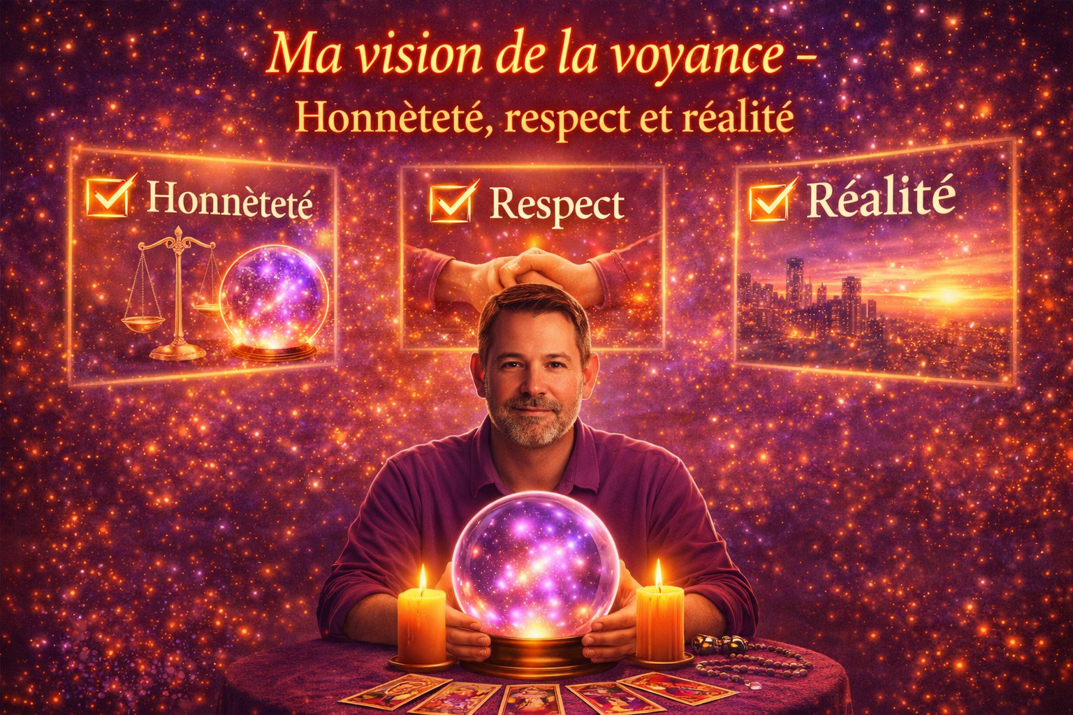 Ma vision de la voyance – Honnêteté, respect et réalité