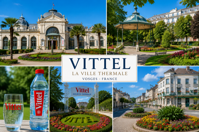 Vittel et son parc thermal