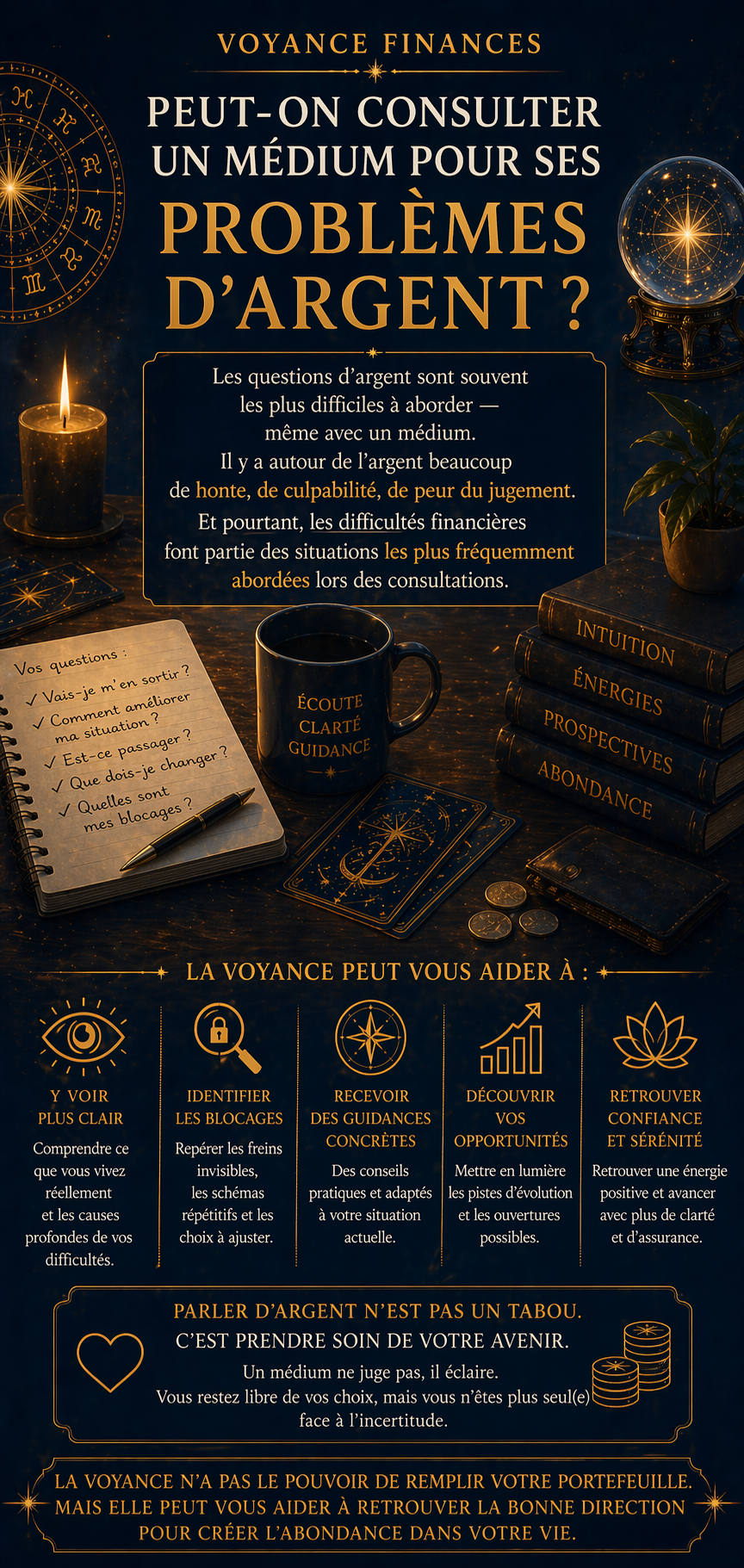 Consultation voyance finances problèmes d'argent Olivier Meltz médium Vosges