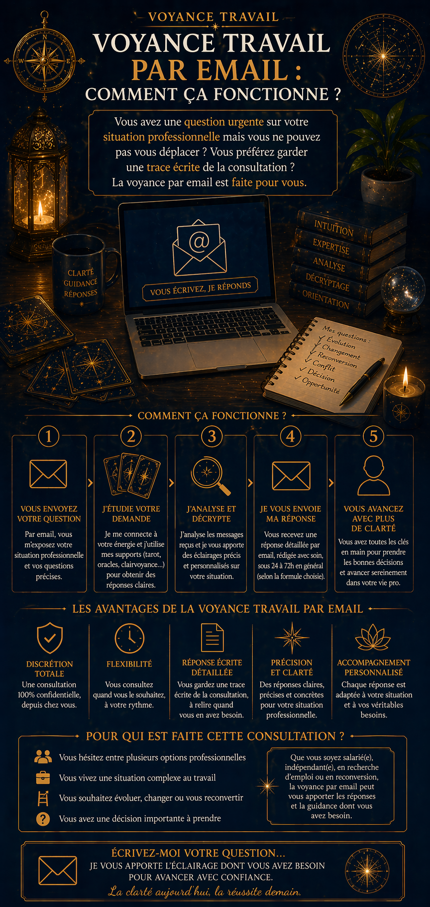 Consultation voyance travail par email Olivier Meltz médium Vosges