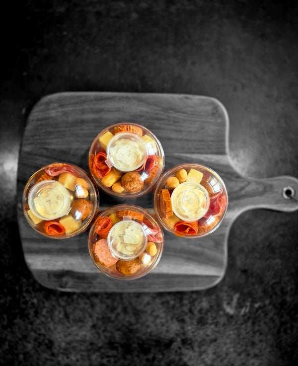 Onze lekkere verse hartige Snack beker