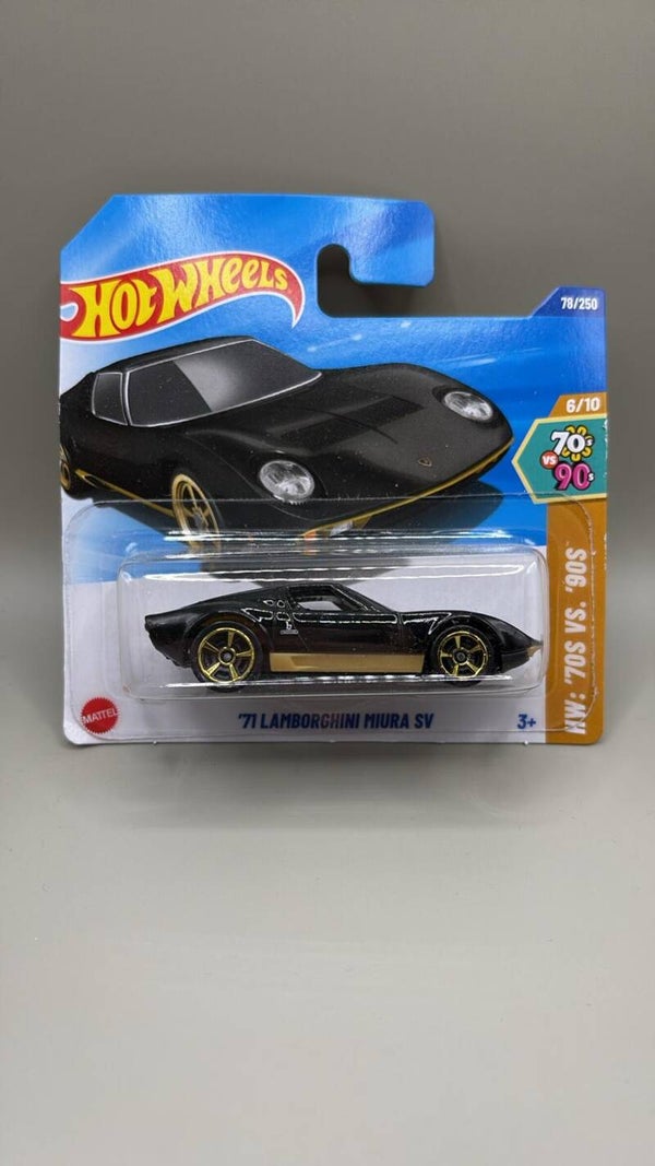 Hot Wheels 2025 '71 Lamborghini Miura SV
