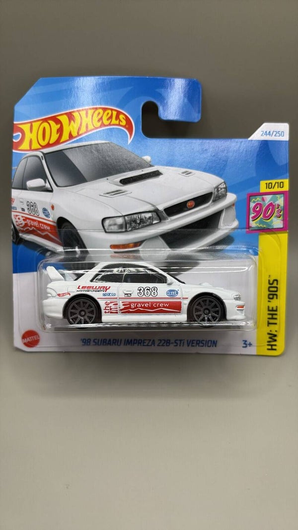 Hot Wheels 2024  '98 subaru impreza 22B-STI version