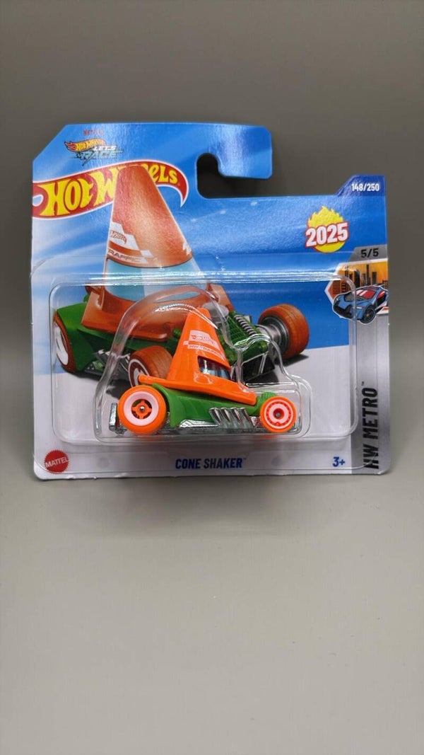 Hot Wheels 2025  Cone Shaker oranje