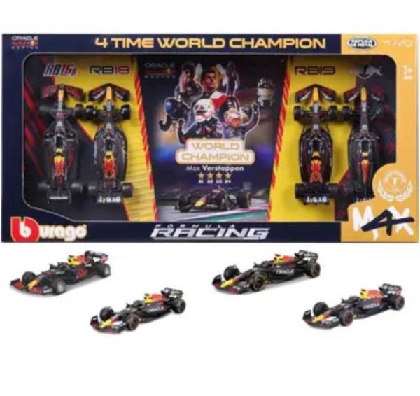 Max verstappen 4x wereldkampioen F1
