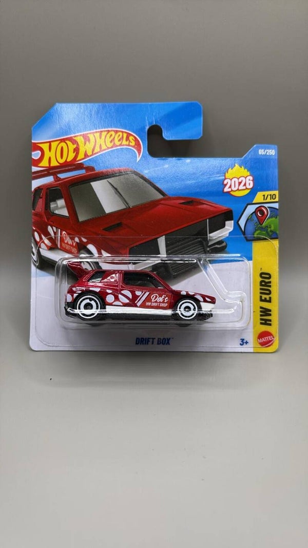 Hot Wheels 2026   Drift Box