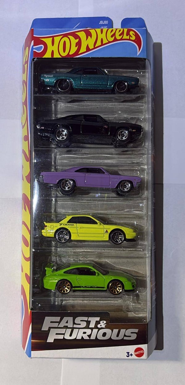 Hot Wheels 5 Pack Fast & Furious
