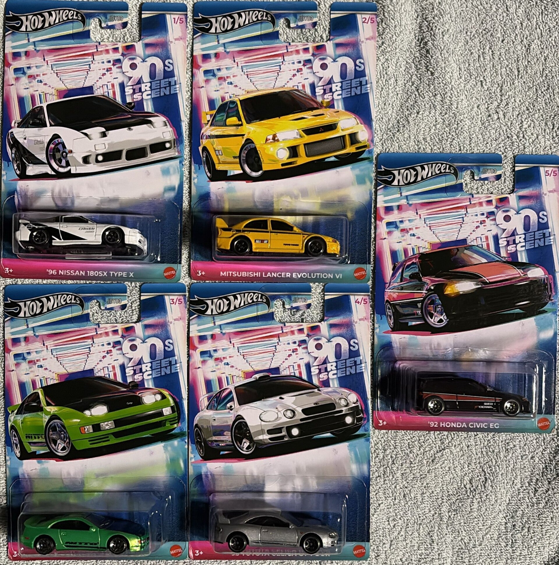 Hot Wheels 90s Street Scene