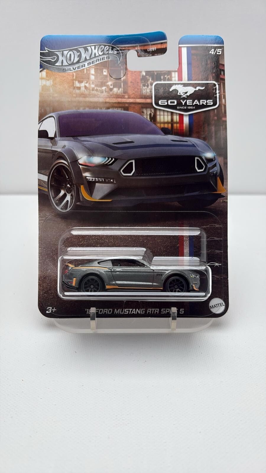 Hot Wheels Silver series '18 Ford Mustang RTR Spec 5