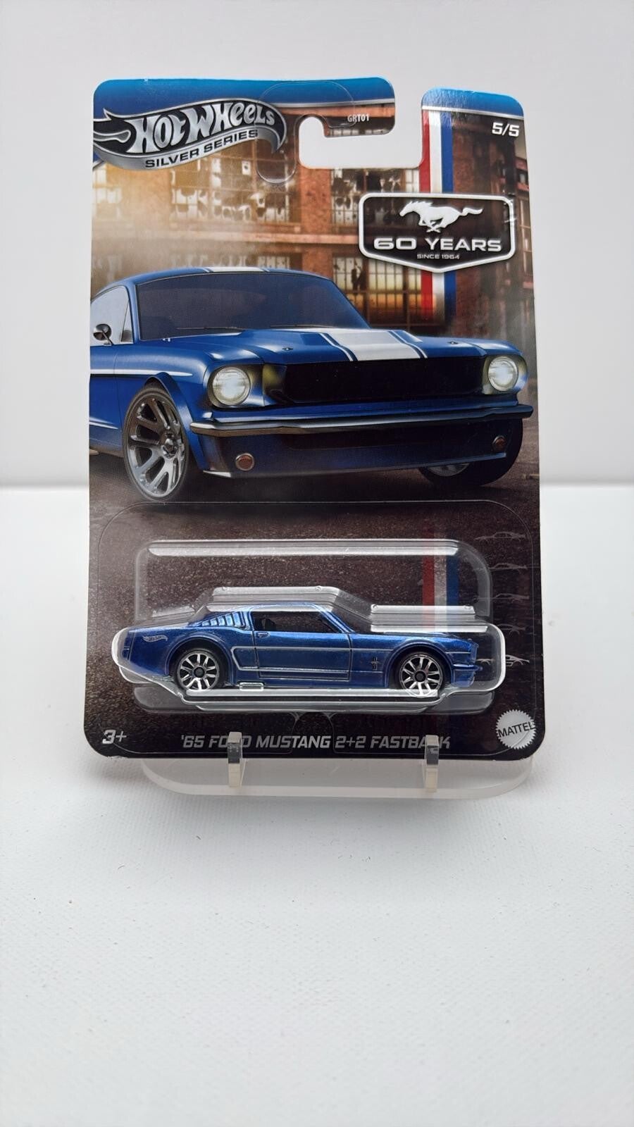 Hot Wheels Silver series '69 Ford Mustang 2+2 Fastback