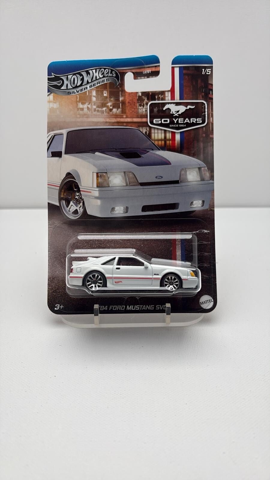 Hot Wheels Silver series '84 Ford Mustang SVO