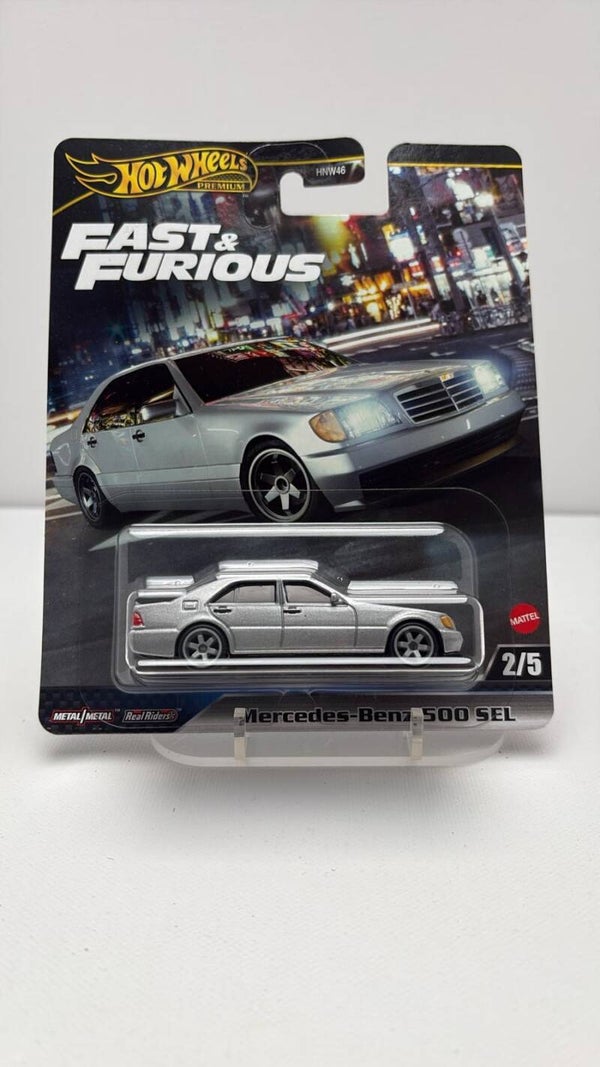 Hot Wheels premium Mercedes-Benz 500 SEL