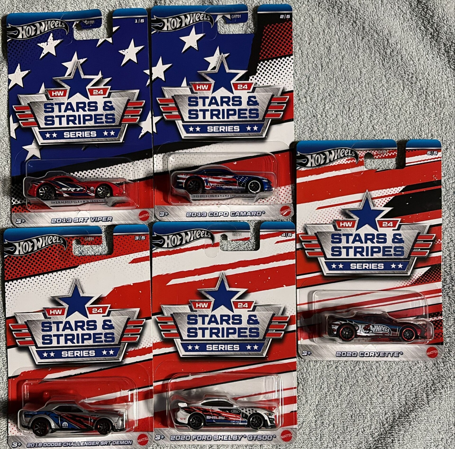 Hot Wheels Staps & Stripes Series