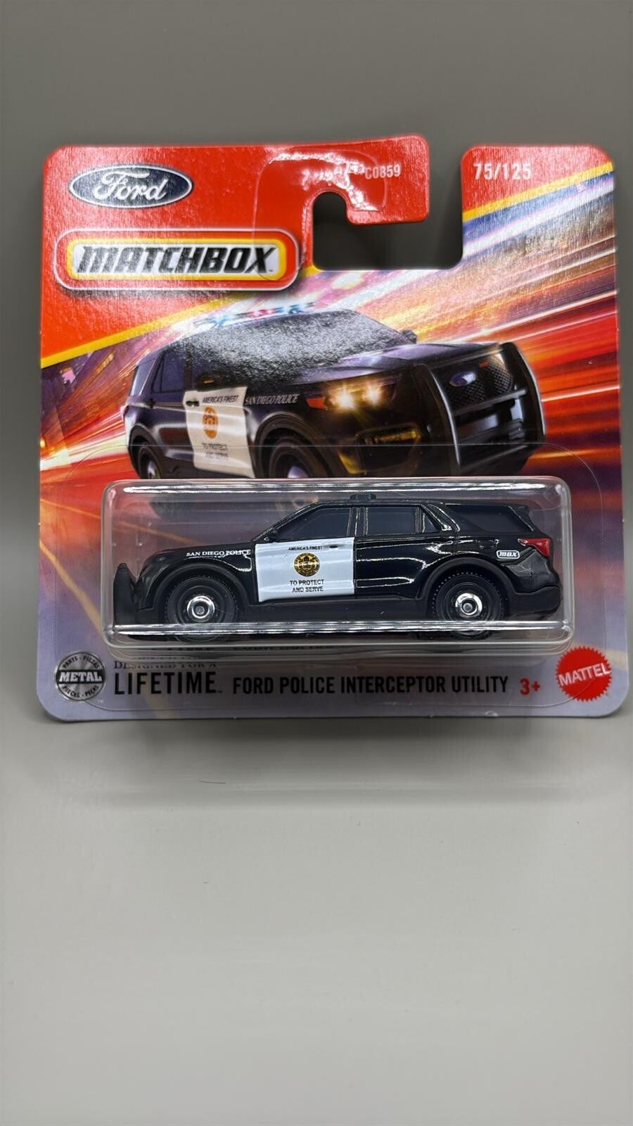 Matchbox 2025  Ford Police Interceptor utility