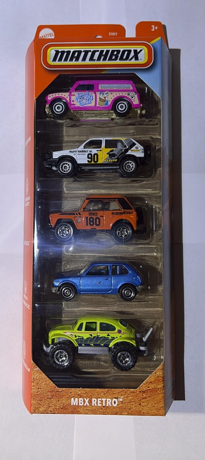 Matchbox 5 Pack  MBX Retro