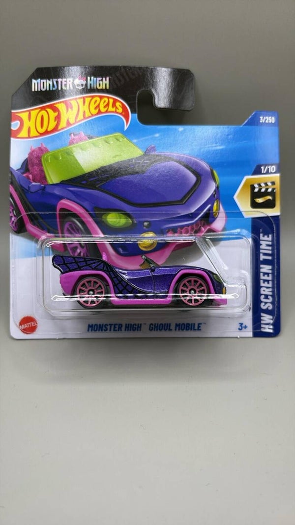 Hot Wheels 2025 Monster High Ghoul Mobile