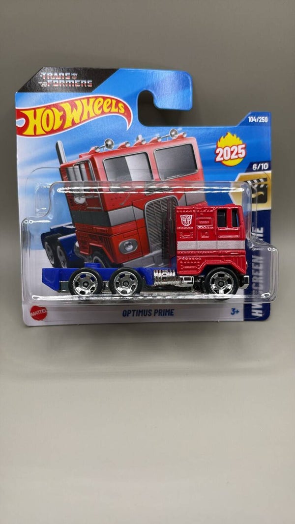 Hot Wheels 2025  Optimus prime